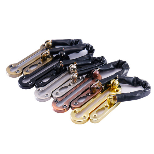 Thickened anti-theft chain, stainless steel door bolt, hotel room door chain buckle, door chain, thick door buckle latch