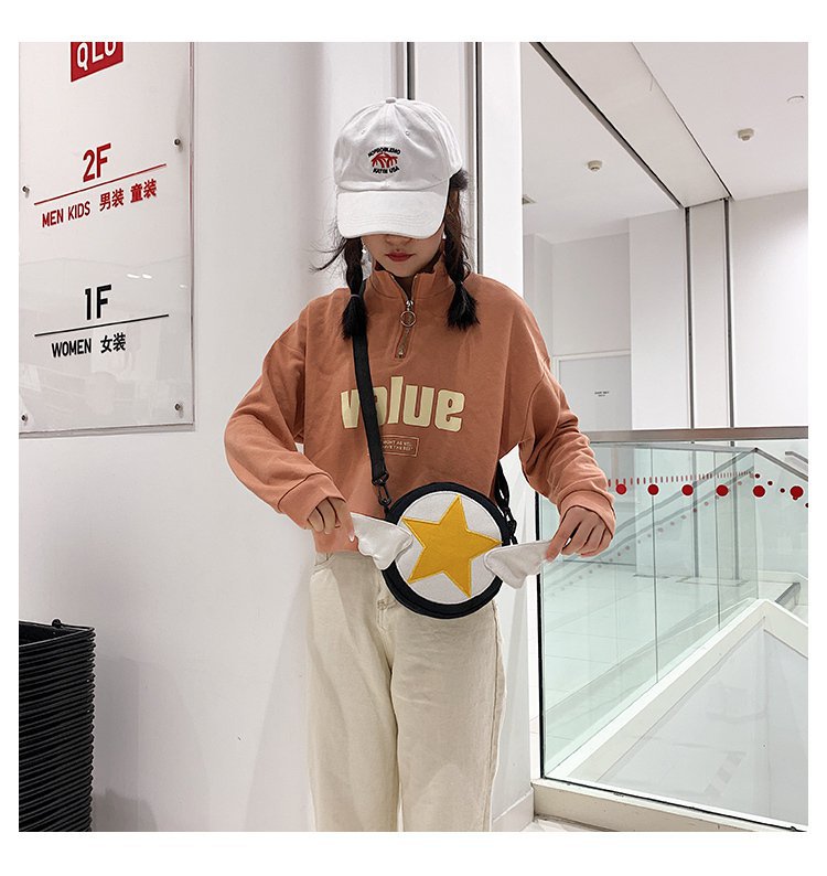 اليابانية أزياء جديد لطيف الكرتون ماجيك ساكورا قماش الكتف حقيبة فتاة لطيف مضحك محفظة بالجملة display picture 32