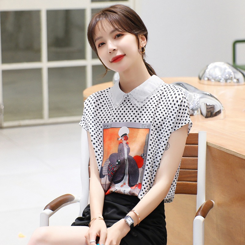 Chemisier en Mousseline de soie - Ref 3429491 Image 3