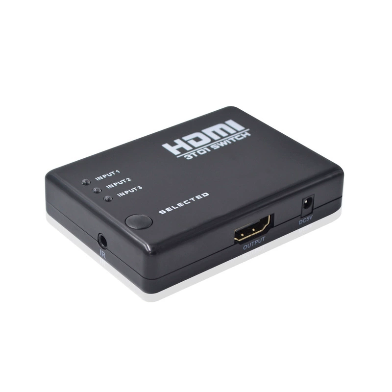 HDMI3 входа 1 переключатель 3X1 HDMI переключатель три-в-одном голосовое видео переключатель