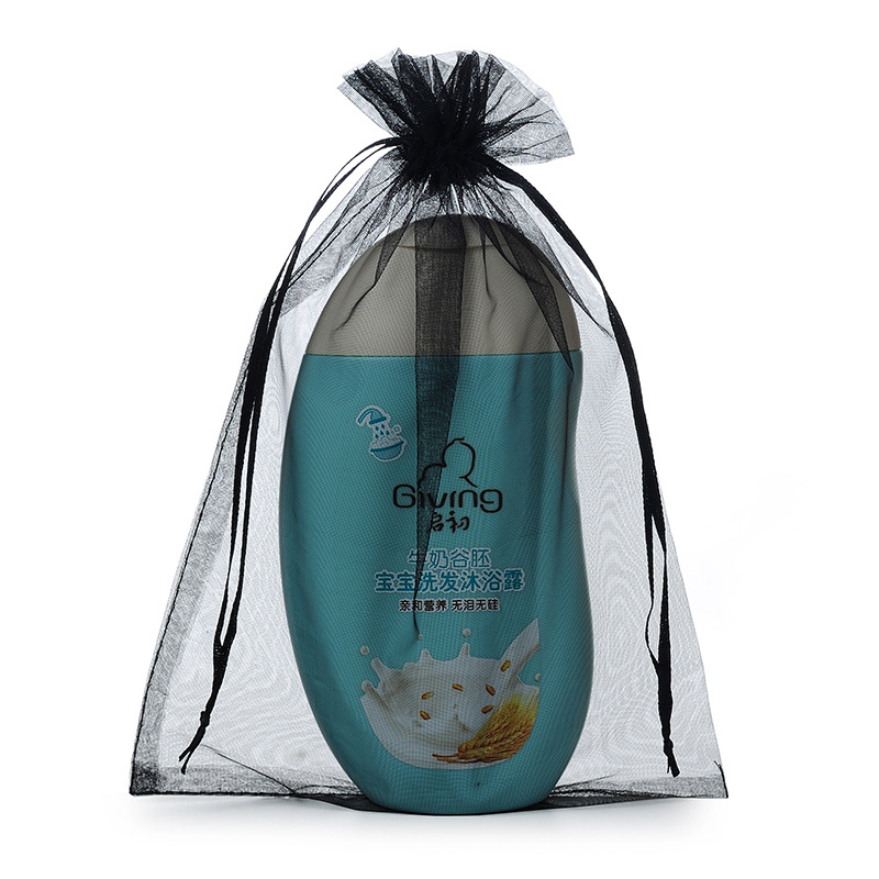 Bolsitas de organza al por mayor bolsa de cordón color sólido para dulces joyería regalos