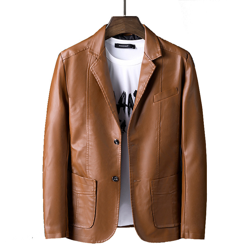 Veste en cuir homme - Ref 3443929 Image 60