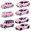 Warrior, fuchsia metal car model, wide color palette, scale 1:36, wholesale