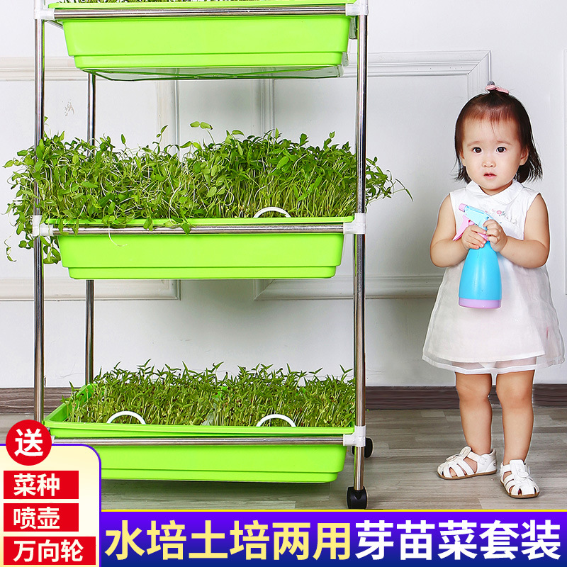 室内水培花盆蔬菜培育盆种植植物设备水耕阳台栽培种菜机箱 批发