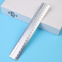 鋁尺15/20/30cm多色鋁合金直尺 辦公鋁尺尺子測量工具批發