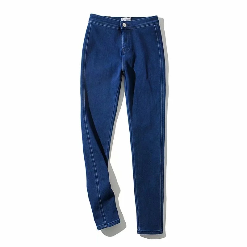 warmth inner fleece denim pants  NSHS31424