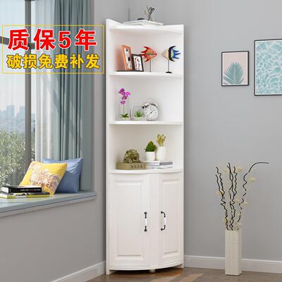 酒柜落地窄迷你卧室盆架子整理架二层用品架转角柜卧室现代简约|ms