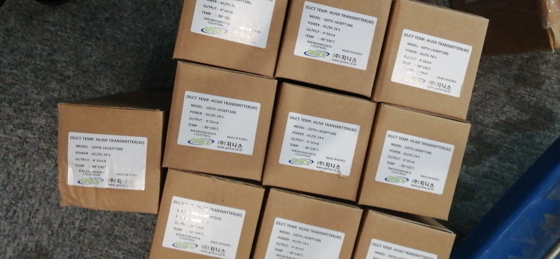 韩国GINICE温湿度变送器GDTH-1420