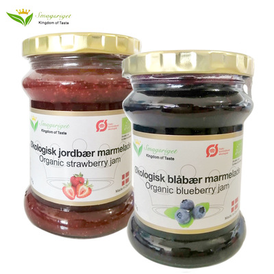 []Taste Kingdom Organic jam 275g/ Bottle Denmark Imported Baking Sauce bread partner