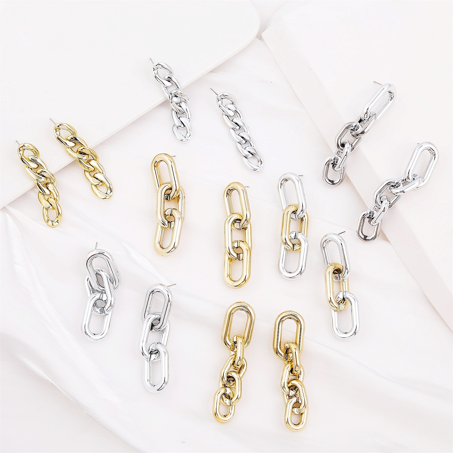 All-match Simple Alloy Earrings display picture 22