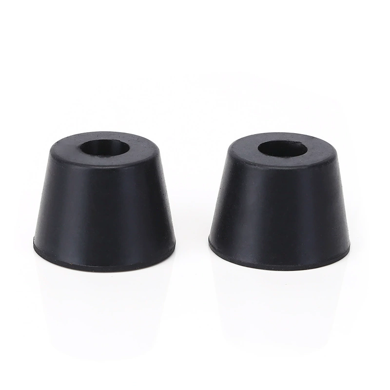 Mechanical rubber non-slip shockproof round silicone doormat