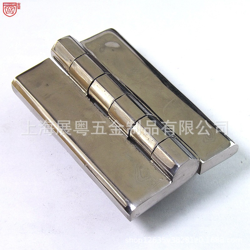 acero inoxidable 304 bisagra de servicio pesado caja de distribución eléctrica puerta de equipo de gabinete bisagra industrial accesorios de máquina herramienta bisagra