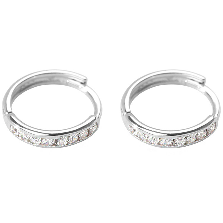 S925 pendientes de plata esterlina pendientes de diamantes mujer estilo coreano joyería de plata esterlina pendientes de moda pendientes a juego