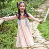 ancient costume children Hanfu Autumn new pattern Ultra cents Improvement Ruskirt MAK Retro skirt Manufactor Direct selling girl Tang costume