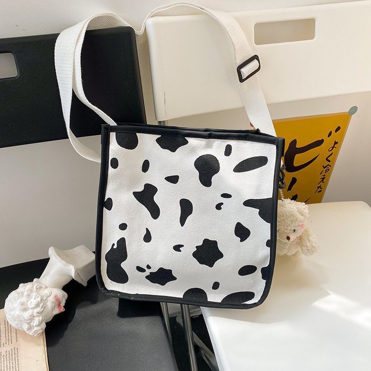 Fashion Students Creative Funny Personalized Cow Print Small Bag  Wholesale Nihaojewelry display picture 39