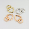 Metal accessory, keychain heart-shaped, chain, wholesale