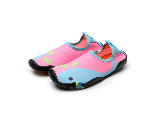 Wholesale children's cartoon outdoor river shoes, breathable non-slip beach socks, home barefoot floor socks and soft shoes