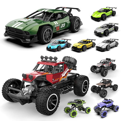 Athlon rechargeable remote control car alloy high-speed car racing wireless remote control sports car off-road vehicle model toy cross-border