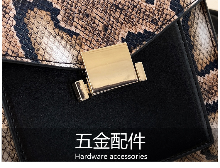 New  Texture Small Square Bag Korean Fashion Wild Chain Shoulder Bag display picture 12