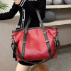 Female bag PU Bag fashion Handbag capacity The single shoulder bag Female bag Inclined shoulder bag lady Bag