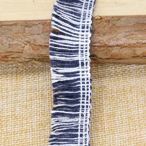 Manufacturer 2cm pure cotton edge clothing decorative lace accessories DIY cotton thread beard lace
