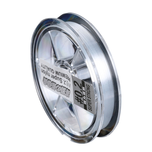 Yukui manufacturer direct sales Heikeng super strong pulling force flying knock line fishing sub-line Luo Fei fishing line crystal PE laser line