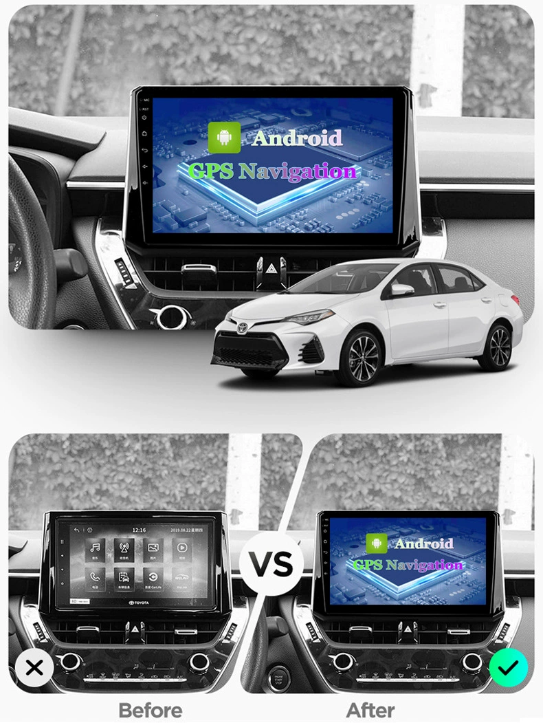 Подходит для Toyota RAV4 2019 — Android умная интернет-навигация для автомобиля
