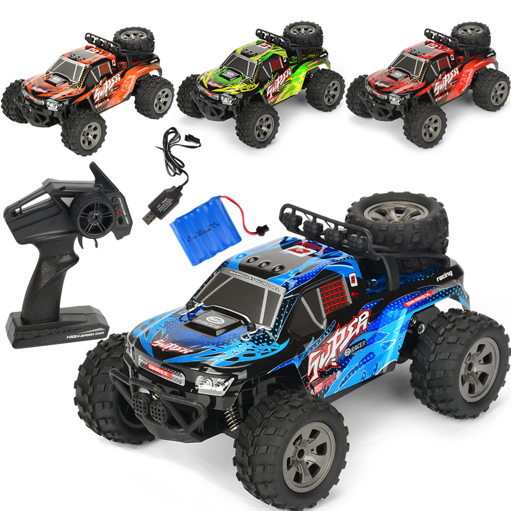 Cross-border MGRC children 2.4g wireless high-speed alloy remote control car off-road climbing boy four-way toy car model