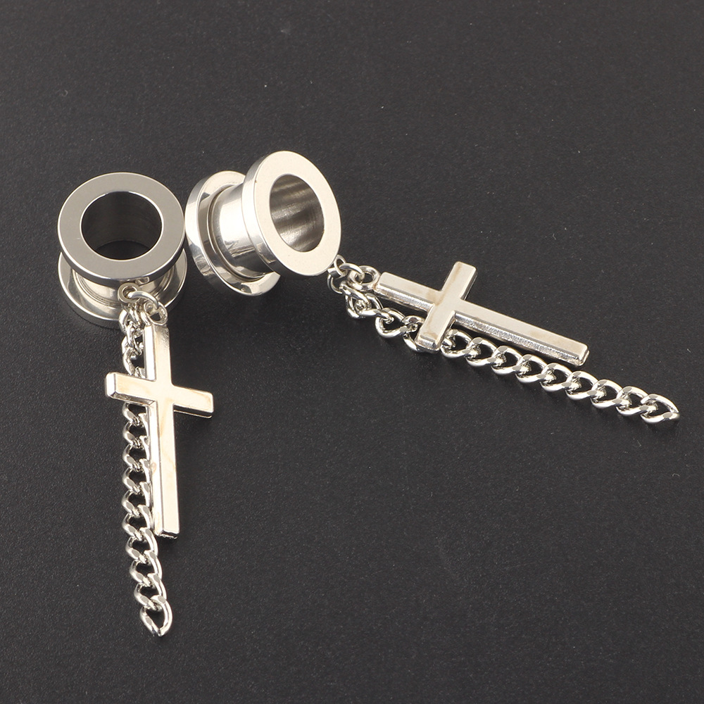Labret piercing jewelry detail image