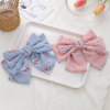 Big brand fresh hairpins, shiffon hairpin, hairgrip with bow, Korean style, internet celebrity, floral print