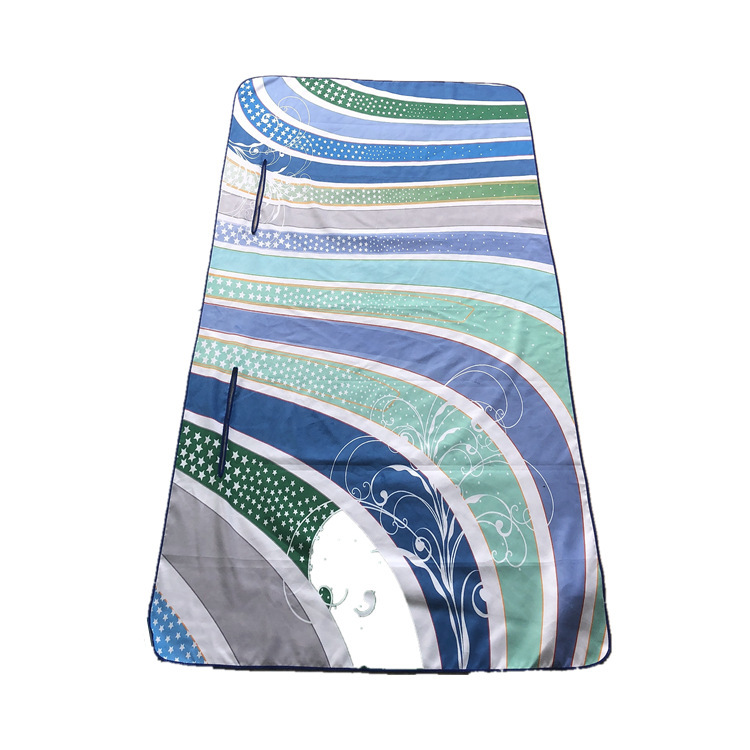 Adult Summer Hooded Swimming Cloak Absorbent Quick-drying Beach Bath Towel Beach Towel Double-sided Fleece Poncho Bathrobe