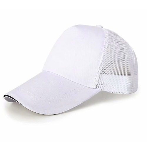 Custom Grid Breathable Sun Hat, Work Baseball Cap with LOGO Advertising, Wholesale Duck Bill Sun Fishing Hat with Embroidery