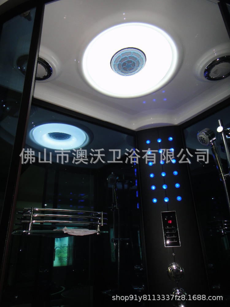 Aowo cuarto de baño sala de vapor interior proveedor doble ducha de vapor sala de ducha sauna cuarto de baño integral