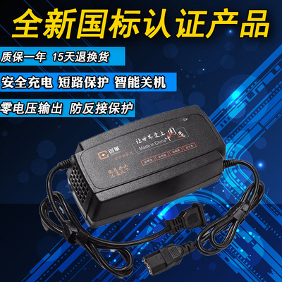 批发48V/60V/64V/72V/ 12ah/20/30/40/50AH电瓶电动车充电器|ru