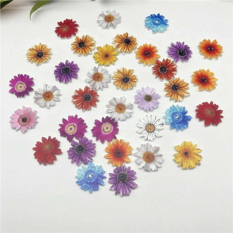 В наличии охрана окружающей среды окрашенные хризантемы деревянные пуговицы белые печатные ромашки деревянные пуговицы 50 в упаковке
