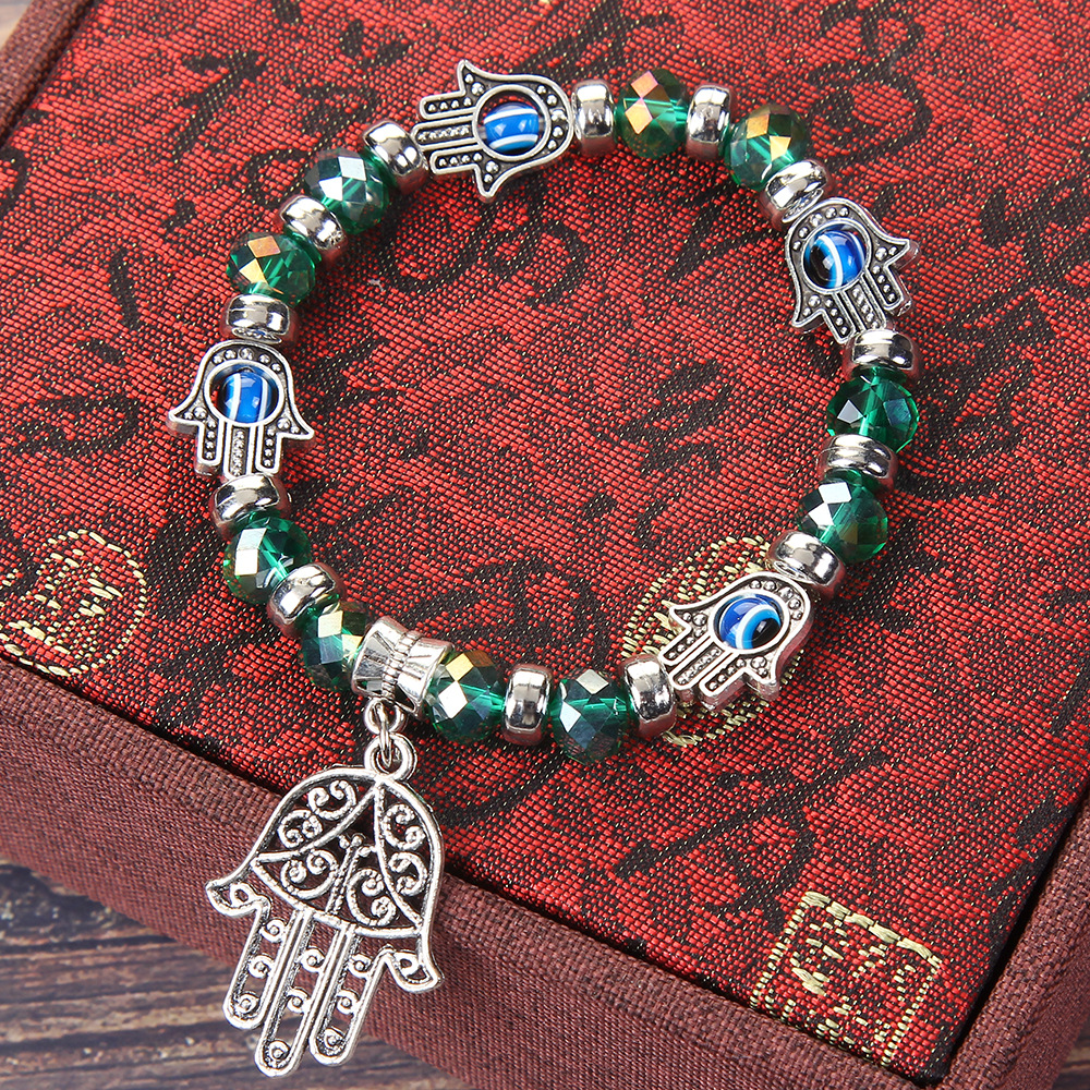 Bracelets Classification Fashion Palm Alloy Glass Plating Unisex Bracelets 1 Piece