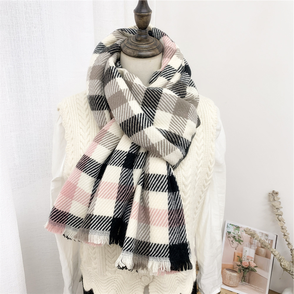 Scarf Classification Striped Plaid Scarf