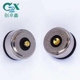 圆形2pin24V10A大电流磁吸接头厂家 智能家居磁吸连接器端子