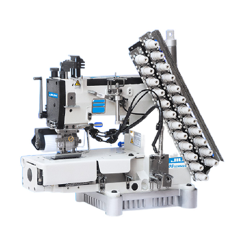 Máquina multi-aguja de computadora 4-13 aguja máquina multi-aguja cintura tirando banda elástica celebración descuento máquina de coser eléctrica multi-especificación máquina especial