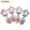 Five-pointed star children comb Priced air cushion wholesale America comb Quicksand Flash chip lovely children comb