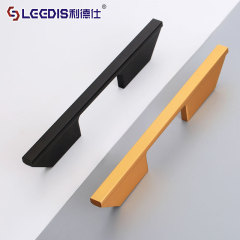 Factory Direct Sale Nordic Long Dresser Cabinet Handle Modern Simple Black Long Cabinet Door Drawer Cabinet Knob