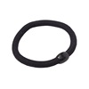 Korean beads Basic hair rope 06 black high elastic bold, simple bottoming ring head rope 2 yuan store goods