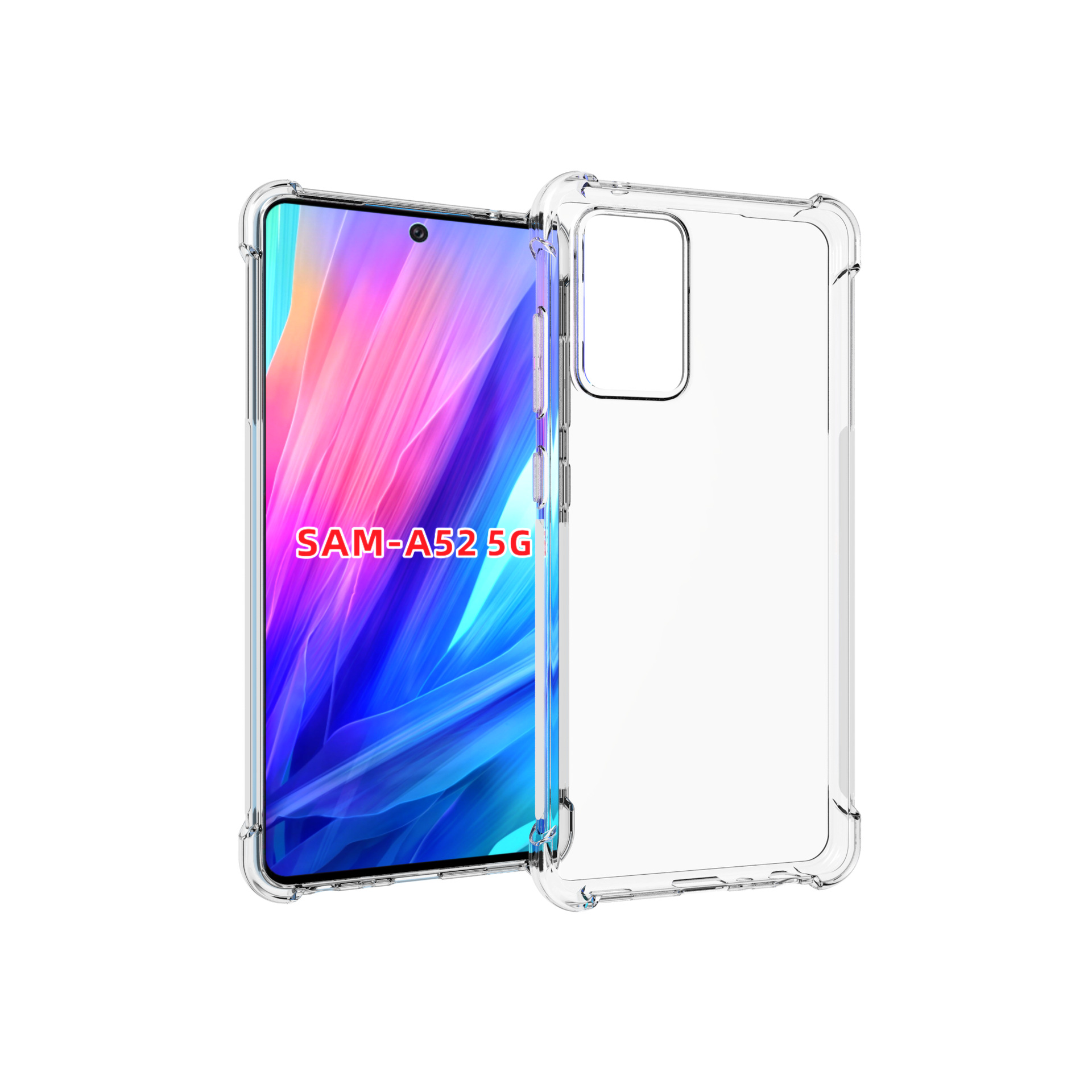 适用Galaxy A52 5G阿尔法A纹手机保护套外壳TPU素材该产品