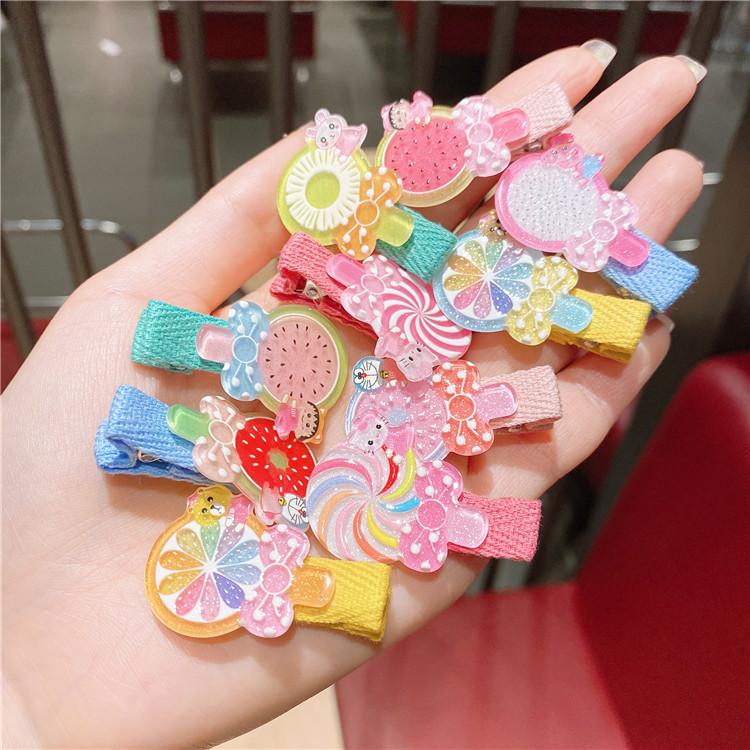 Korean Little Girl's Hair Accessories Children's Hairpin Set display picture 24