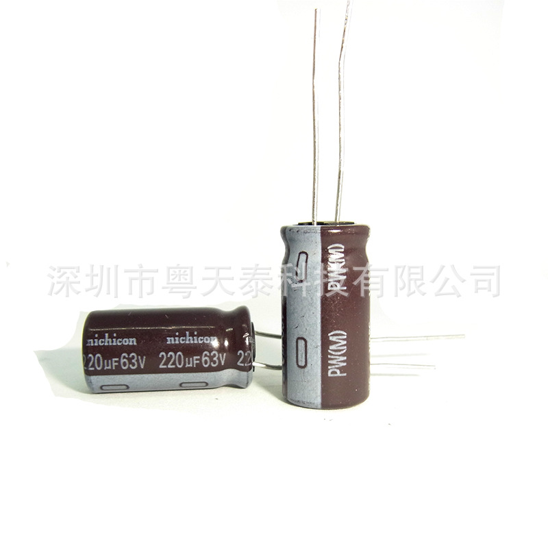 原装nichicon尼吉康 电解电容63v 2200uf 18X35 105度 PW系列