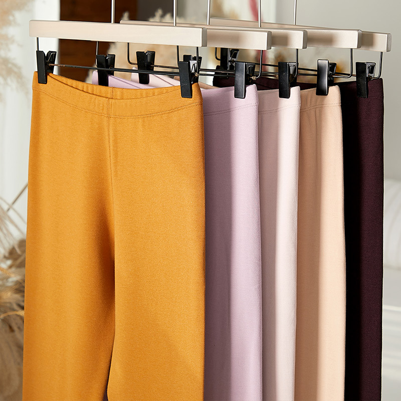 De Rong Self heating Long johns Plush constant temperature Thermal pants Body Primer Line pants Pants Warm pants