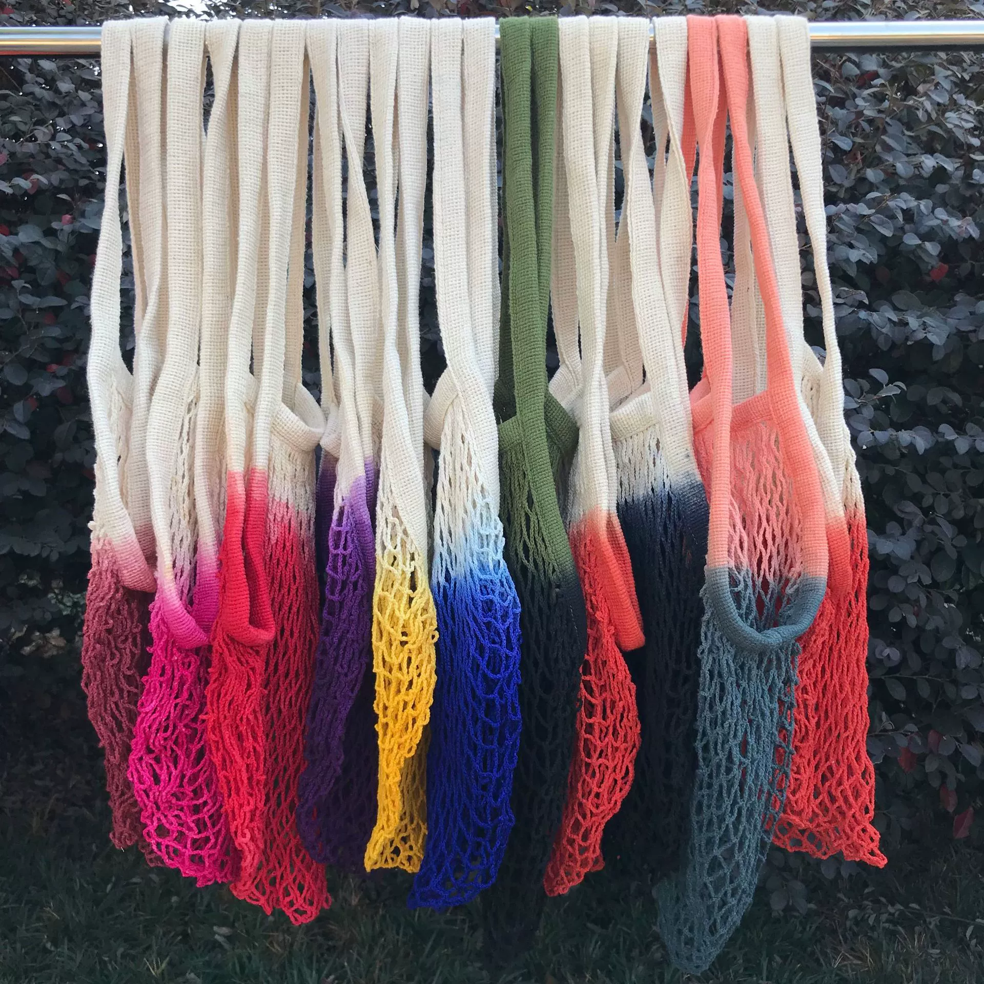 Handheld woven fruit storage bag, mesh bag, custom-made