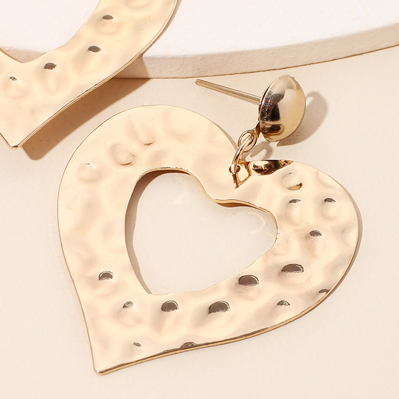 9g Weight Earrings Classification Wedding, Travel, Birthday, Festival Occasion Women'S Gender Gold, Silver Color Simple Love Star Retro Earrings Wholesale Nihaojewerly 16