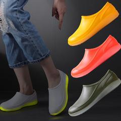 Yuhun Double Back Night Light Reflective Waterproof Safety Rain Boots for Men and Women Eco-Friendly Rain Boots Safety Work Boots