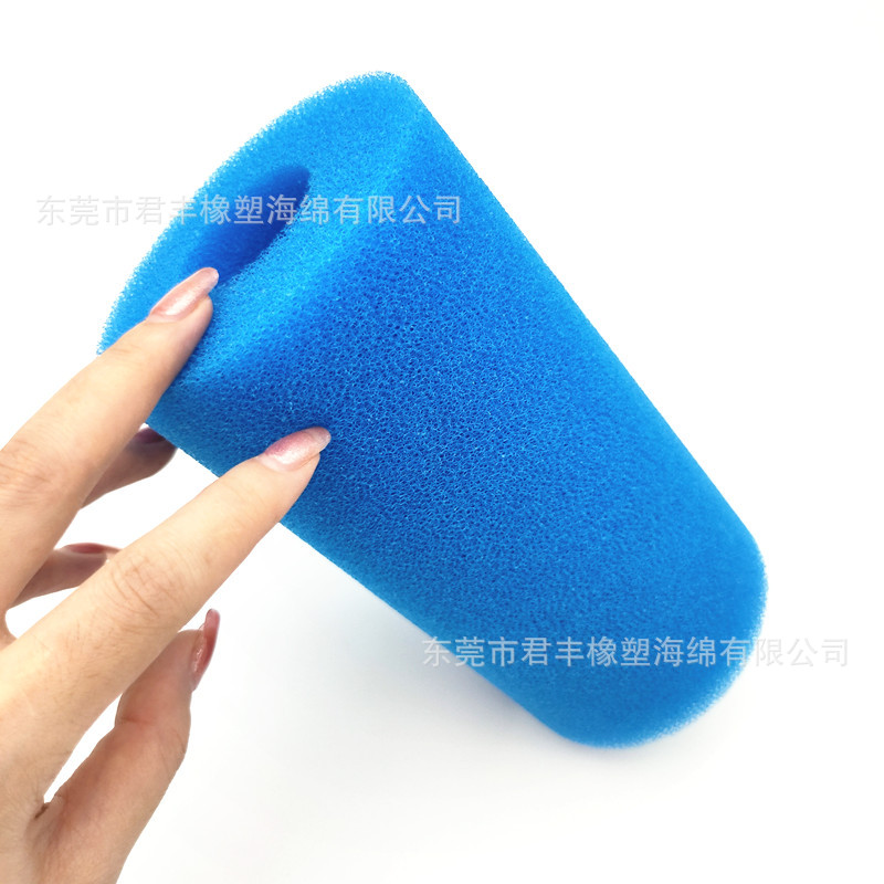 清凉夏日排水泳池过滤棉管柱子发泡粗孔吸水厨房清洗海绵温泉用